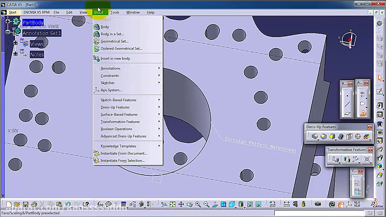 62 CATIA Beginner Tutorial: Fl...