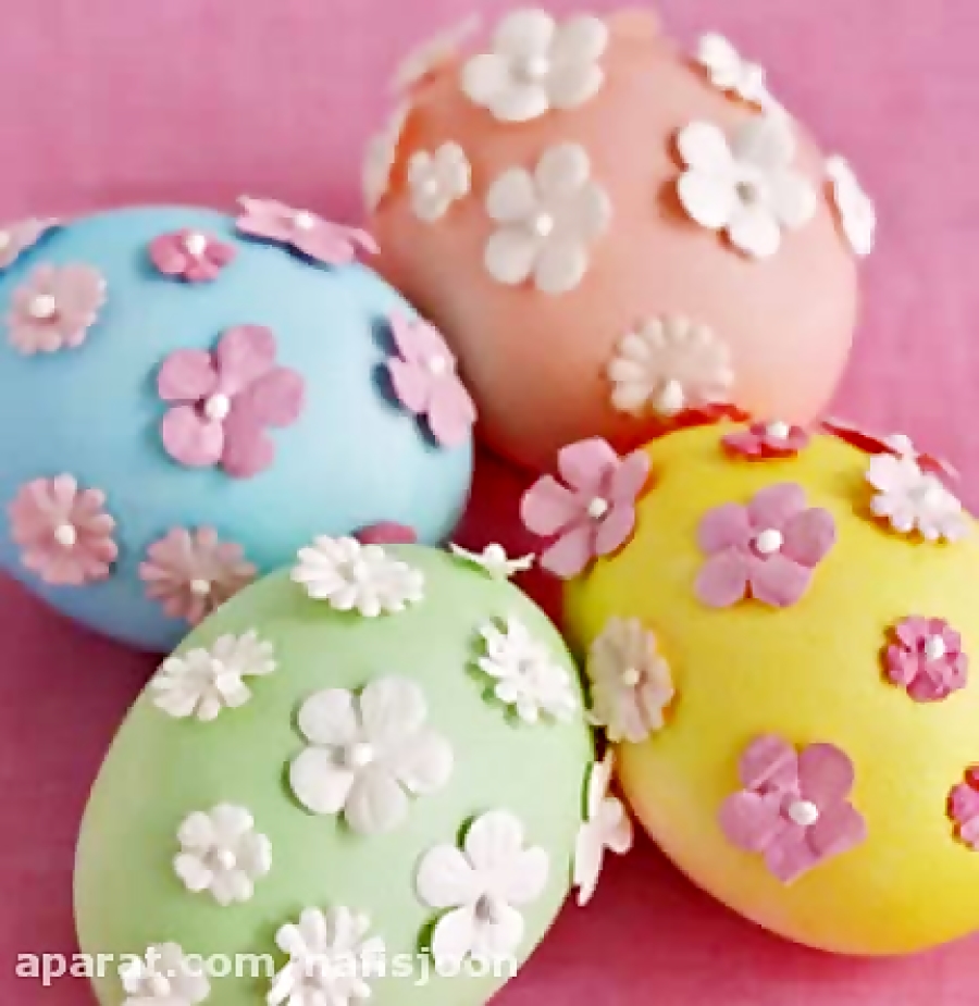 تخم مرغ های رنگارنگ هفت سین