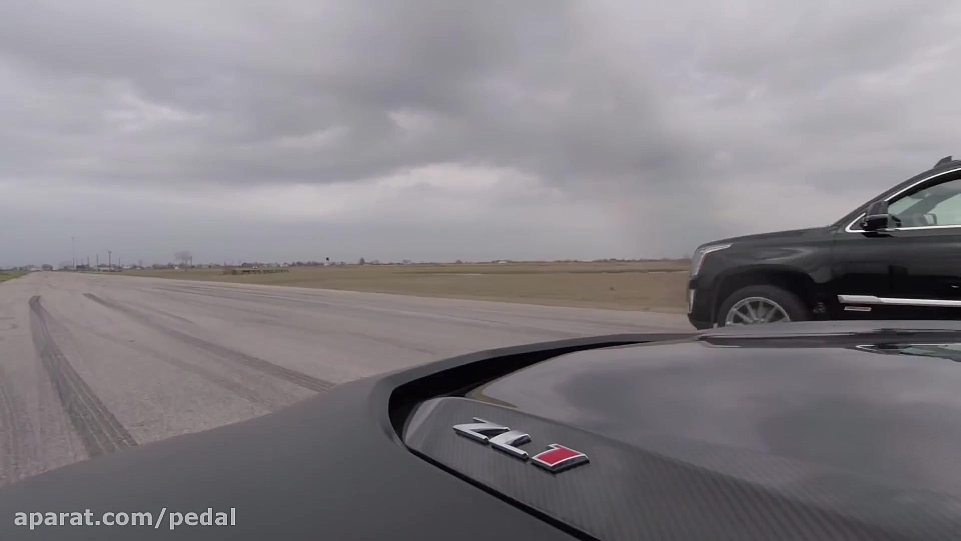 درگ هنسی اسکالید و کامارو ZL1