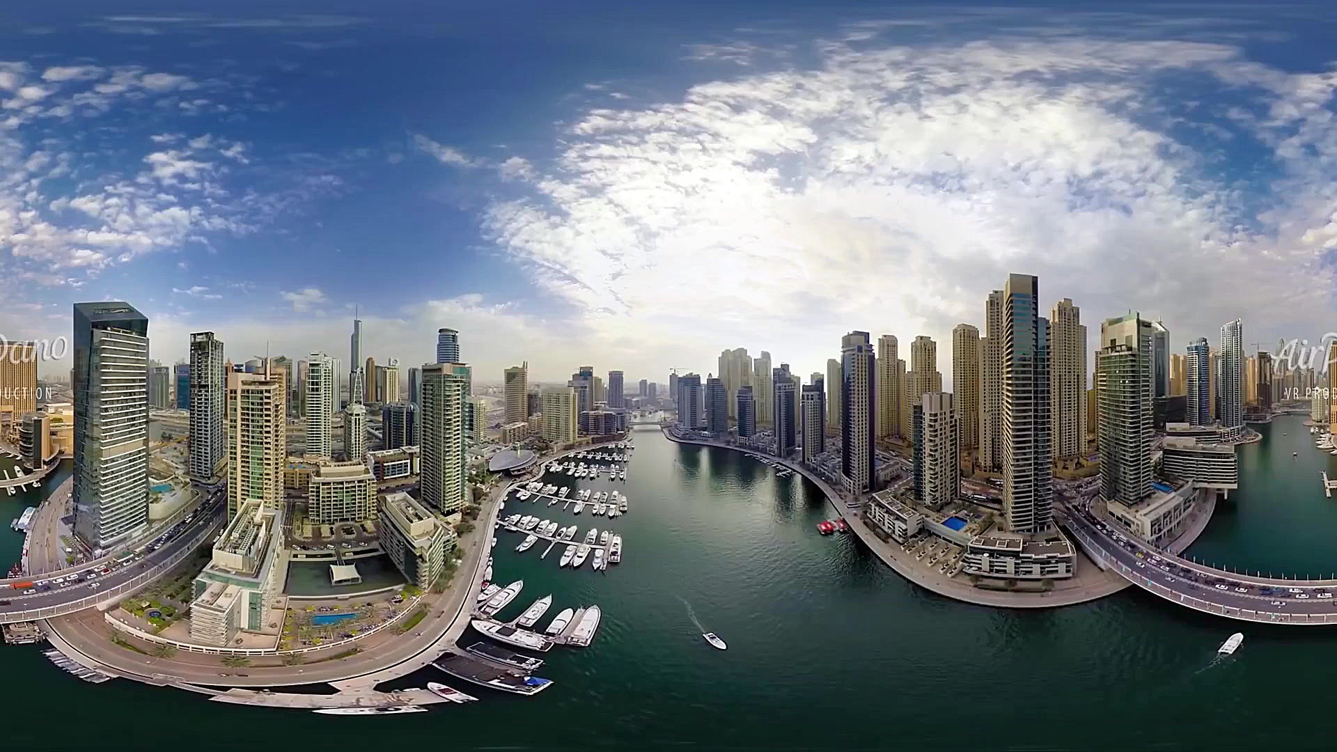 ویدئو 360درجه از دیدنی های دبی