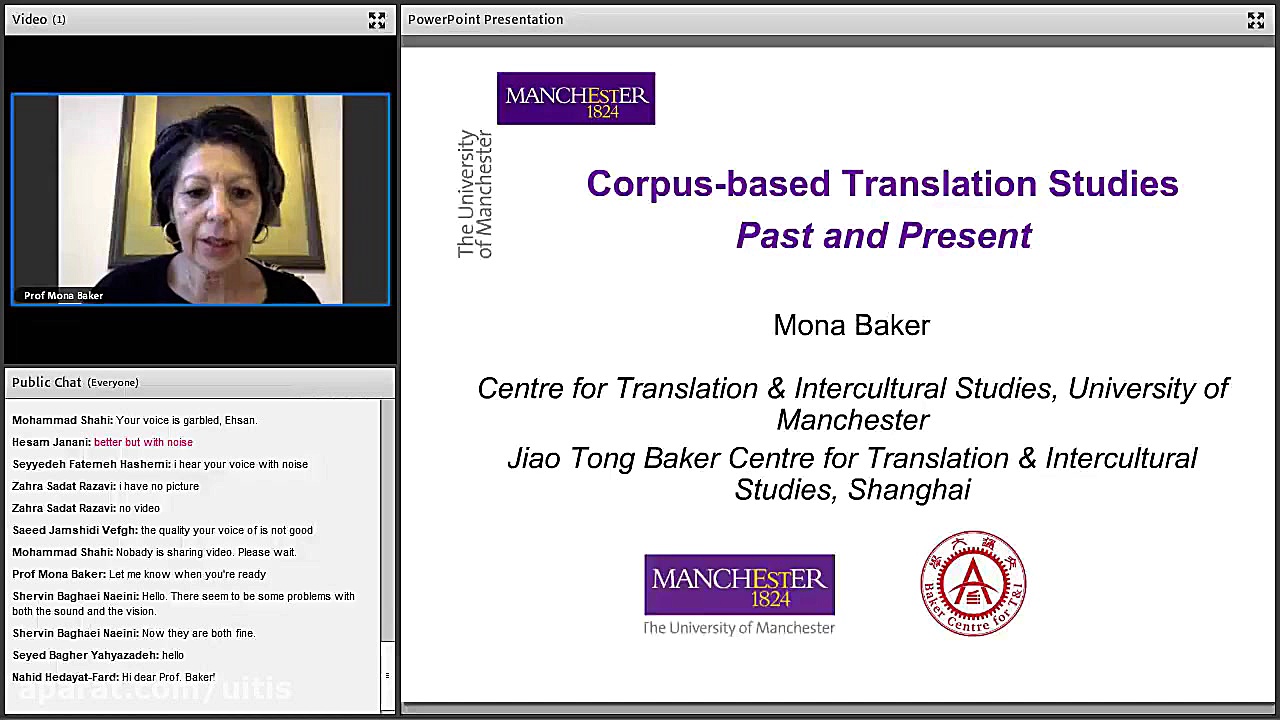 وبینار چهارم، مونا بیکر، part...