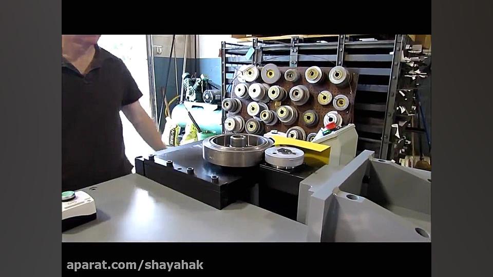 دستگاه حکاکی فلنج و لوله و سه...