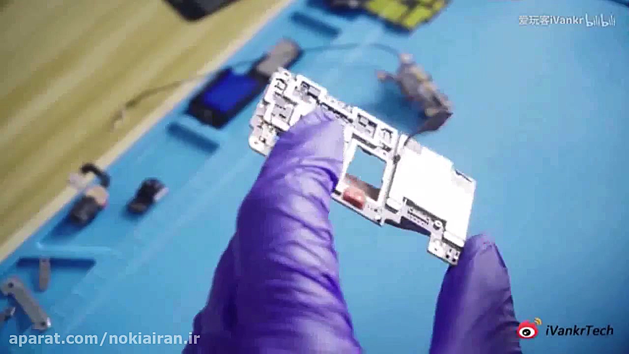 نوکیا 7 پلاس : باز کردن دستگاه...