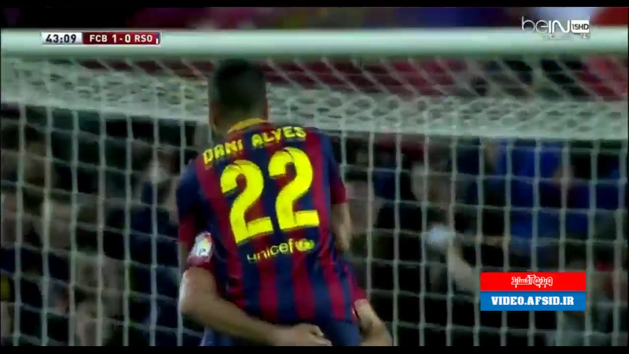 بارسلونا 2  رئال سوسیداد 0