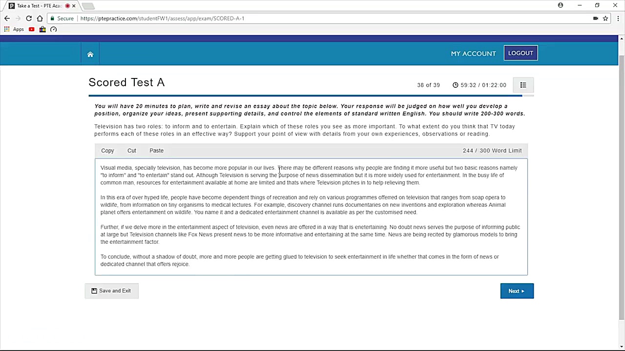 آزمون ماک PTE شماره 1: www.teh...
