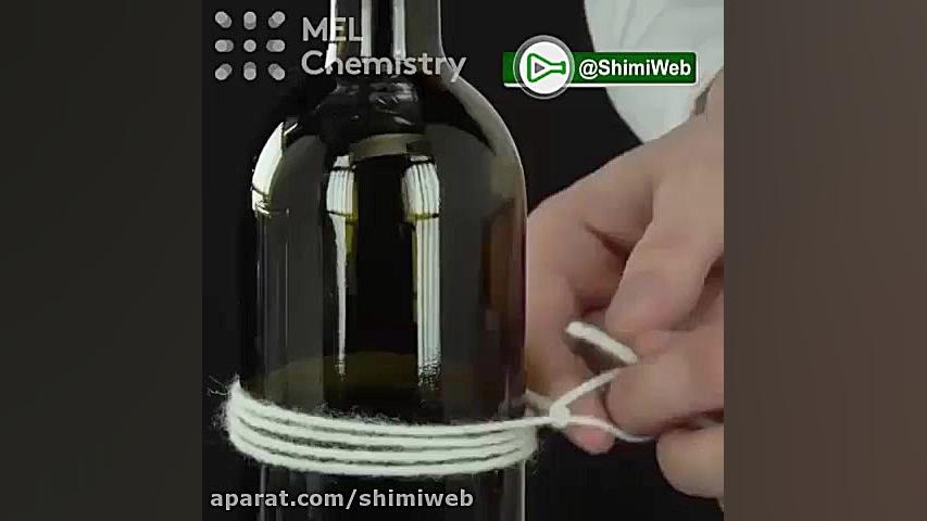 برش دادن بطری های شیشه ای با ا...