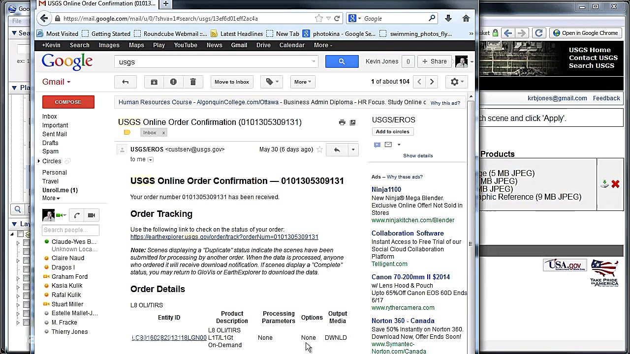 Download Landsat 8 Imagery for...