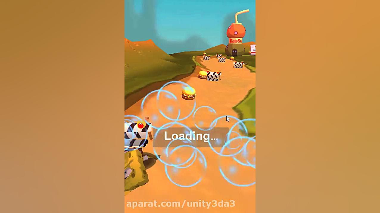 باب اسفنجی نمایش مینی گیم رانر...