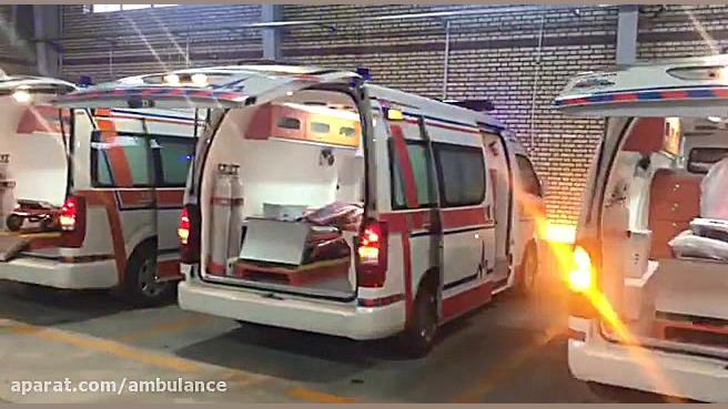 تحویل ۱۰ دستگاه آمبولانس هایس...