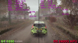 مقایسه گرافیک Ryzen 5 2400G و...