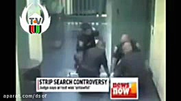 برهنه کردن, شکنجه و شکستن دست...