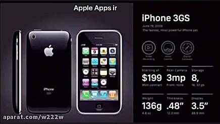 سیر تکاملی آیفون