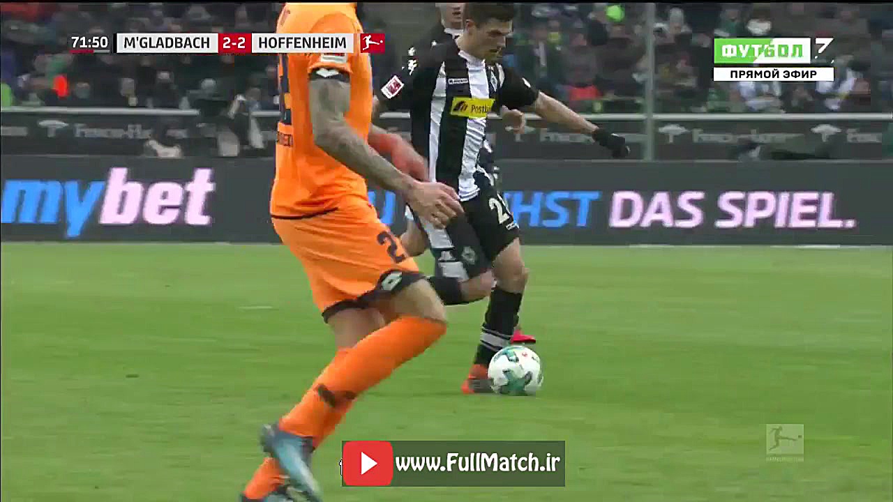 خلاصه بازی مونشن گلادباخ  هوفن...