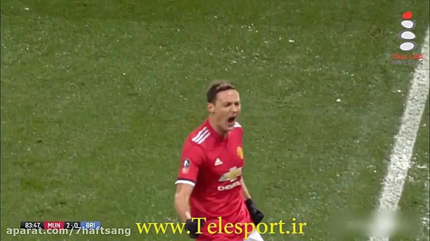 پیروزی منچستر یونایتد مقابل بر...