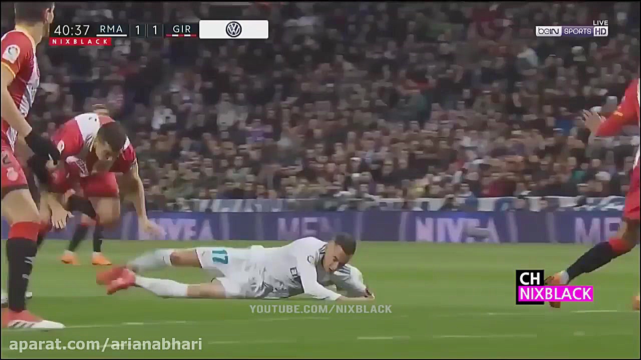 خلاصه بازی رئال مادرید و خیرون...