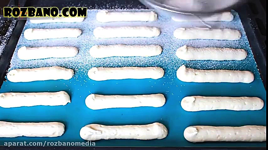 طرز تهیه بیسکوییت لیدی فینگر