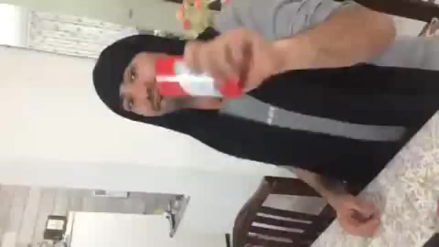 خیلی جالب ادا در اوردن پسر از...