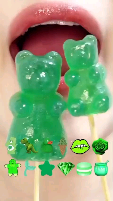 خوراکی با رنگ سبز 💚💚💚💚💚